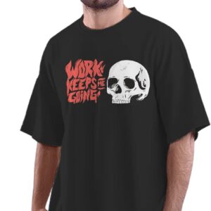 Oversized T-Shirt Homer Doughnut Men's Women's Unise 100% Cotton Black; _HOMDUNQ-Black M Oversized_bz