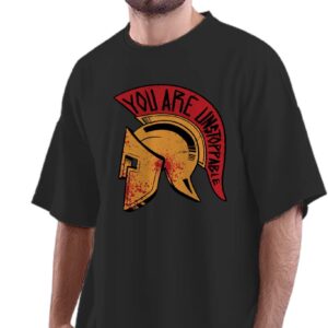 Oversized T-Shirt Cute Pug On Front Carrier Men's Women's Unise 100% Cotton White; _PUGKFPUNQ-White L Oversized_bz