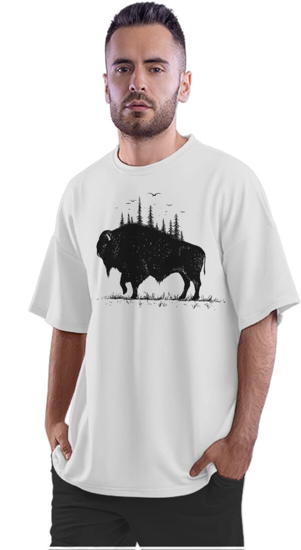 Oversized T-Shirt Srly - Seriously Men's Women's Unise 100% Cotton Black; _PT_479