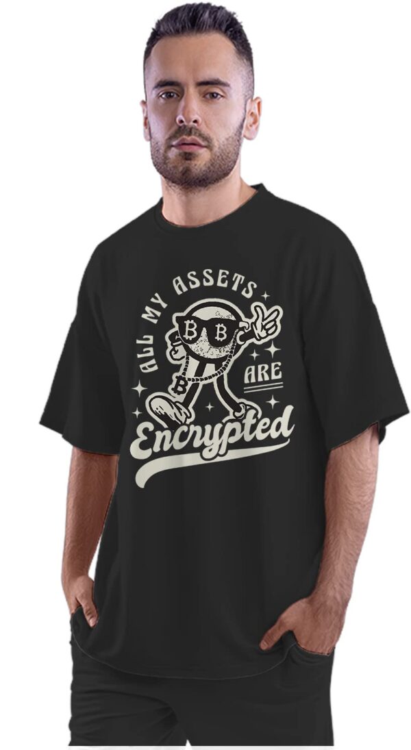 Oversized T-Shirt Srly - Seriously Men's Women's Unise 100% Cotton Black; _SERIOUSUNQ-Black 2XL Oversized_bz