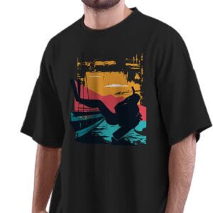 Oversized T-Shirt Rainbow Colored Pi Symbol Men's Women's Unise 100% Cotton Navy Blue; _PT_461