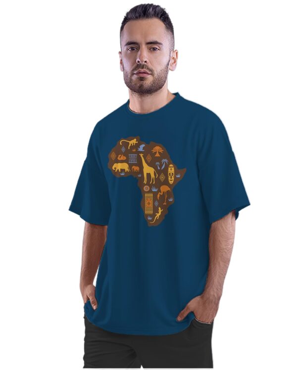 Oversized T-Shirt Srly - Seriously Men's Women's Unise 100% Cotton Black; _SERIOUSUNQ-Black XL Oversized_bz