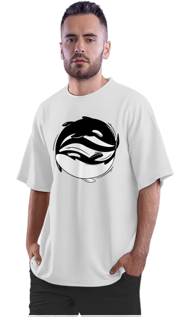Oversized T-Shirt Callisto - Moon of Jupiter Men's Women's Unise 100% Cotton Black; _JUCALLUNQQ-Black S Oversized_bz