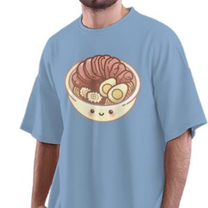Oversized T-Shirt Isaac Newton Men's Women's Unise 100% Cotton Baby Blue; _ISCNEWTON-Baby Blue 2XL Oversized_bz
