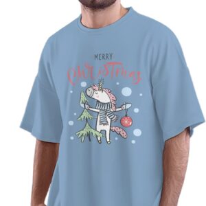 Oversized T-Shirt Isaac Newton Men's Women's Unise 100% Cotton Baby Blue; _ISCNEWTON-Baby Blue L Oversized_bz