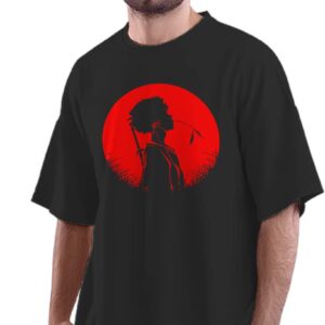 Oversized T-Shirt Scuba Diver Illustration - Artwork Men's Women's Unise 100% Cotton Navy Blue; _SCUILSUNQ-Navy Blue S Oversized_bz