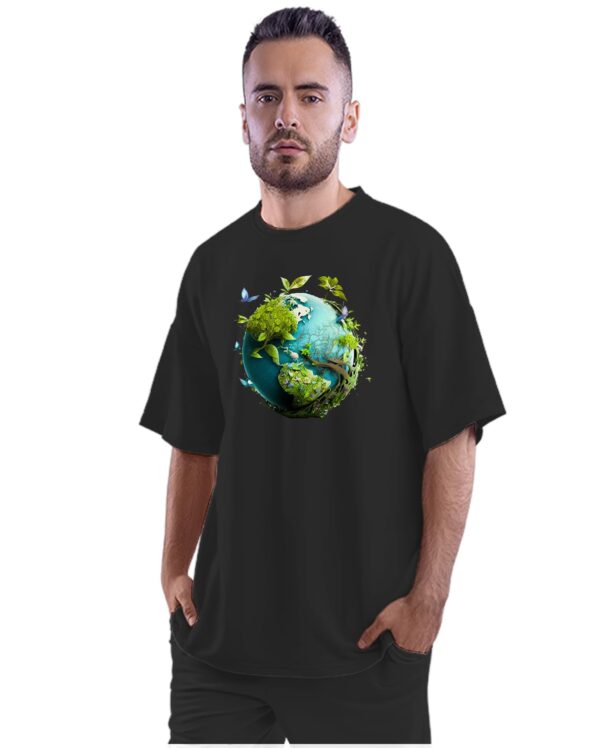 Oversized T-Shirt Chill Pig Doing Yoga Pose Men's Women's Unise 100% Cotton White; _CHILLPIUNQ-White S Oversized_bz