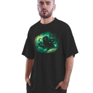 Oversized T-Shirt I Pug Your Pardon - Funny Word Play Dog Men's Women's Unise 100% Cotton White; _IPYPRMUNQ-White S Oversized_bz