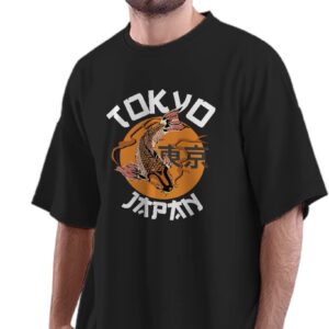 Oversized T-Shirt Kawaii Mochi Japanese Rice Cake Men's Women's Unise 100% Cotton Black; _MOCHIOSSX-Black L Oversized_bz