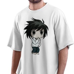 Oversized T-Shirt Homer Doughnut Men's Women's Unise 100% Cotton Navy Blue; _HOMDUNQ-Navy Blue XL Oversized_bz