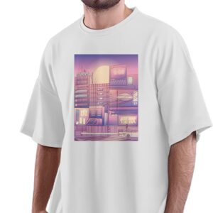 Oversized T-Shirt Photographer Routine Quote Men's Women's Unise 100% Cotton White; _TAPHROQU2-White L Oversized_bz