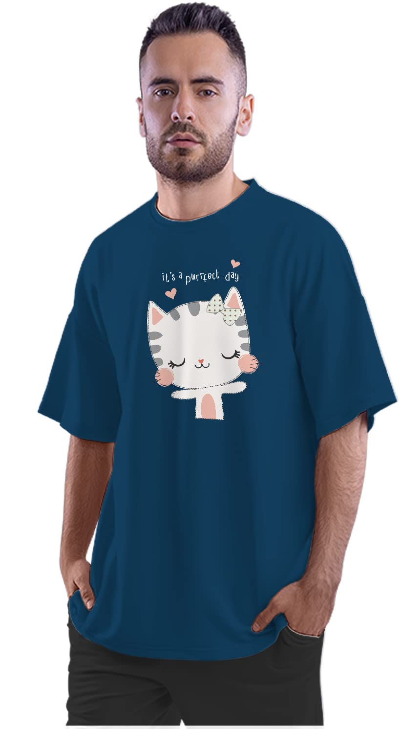 Oversized T-Shirt Chibi Ghibli Character Men's Women's Unise 100% Cotton White; _BLEUNXOSX-White 2XL Oversized_bz