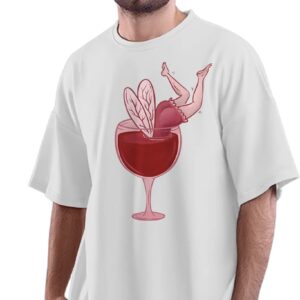 Oversized T-Shirt I Speak Pancakes Men's Women's Unise 100% Cotton Black; _PT_667