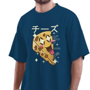 Oversized T-Shirt Golden Trumpet Comic Style Men's Women's Unise 100% Cotton White; _GLDNTUNQ-White 2XL Oversized_bz