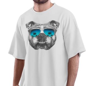 Oversized T-Shirt Last of Us - Firefly Sign Men's Women's Unise 100% Cotton Baby Blue; _LAOFUNIQS-Baby Blue L Oversized_bz