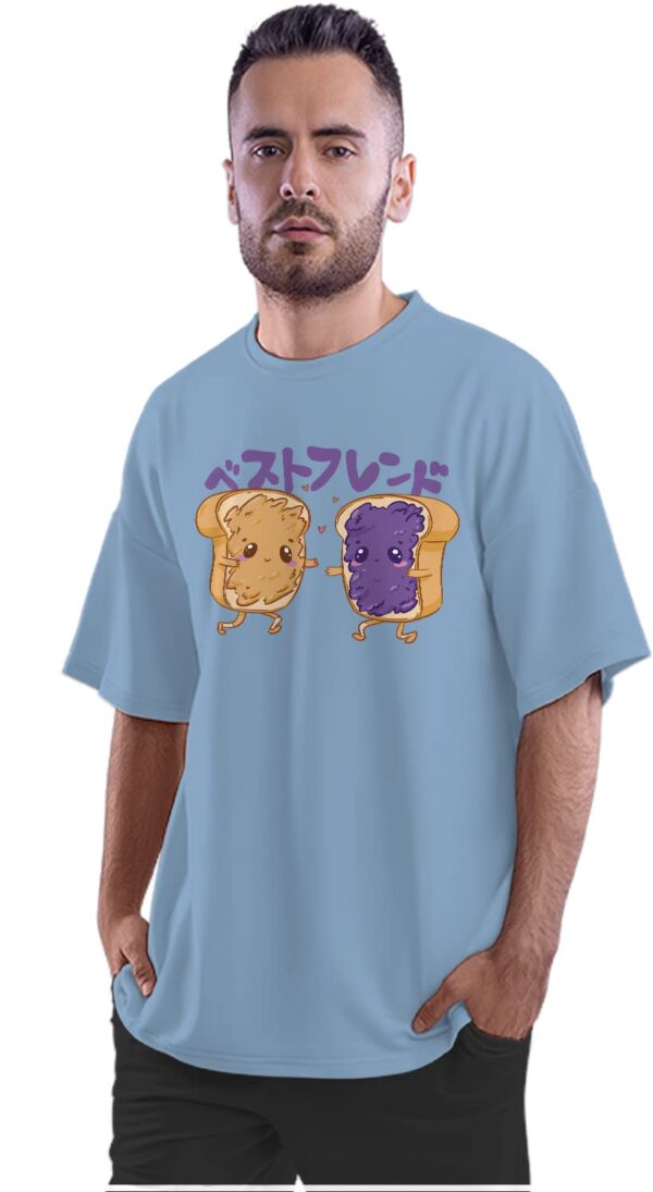 Oversized T-Shirt Bro-Kkoli - Broccoli Bro - Cool Dude Men's Women's Unise 100% Cotton White; _BROKKOUNQ-White M Oversized_bz