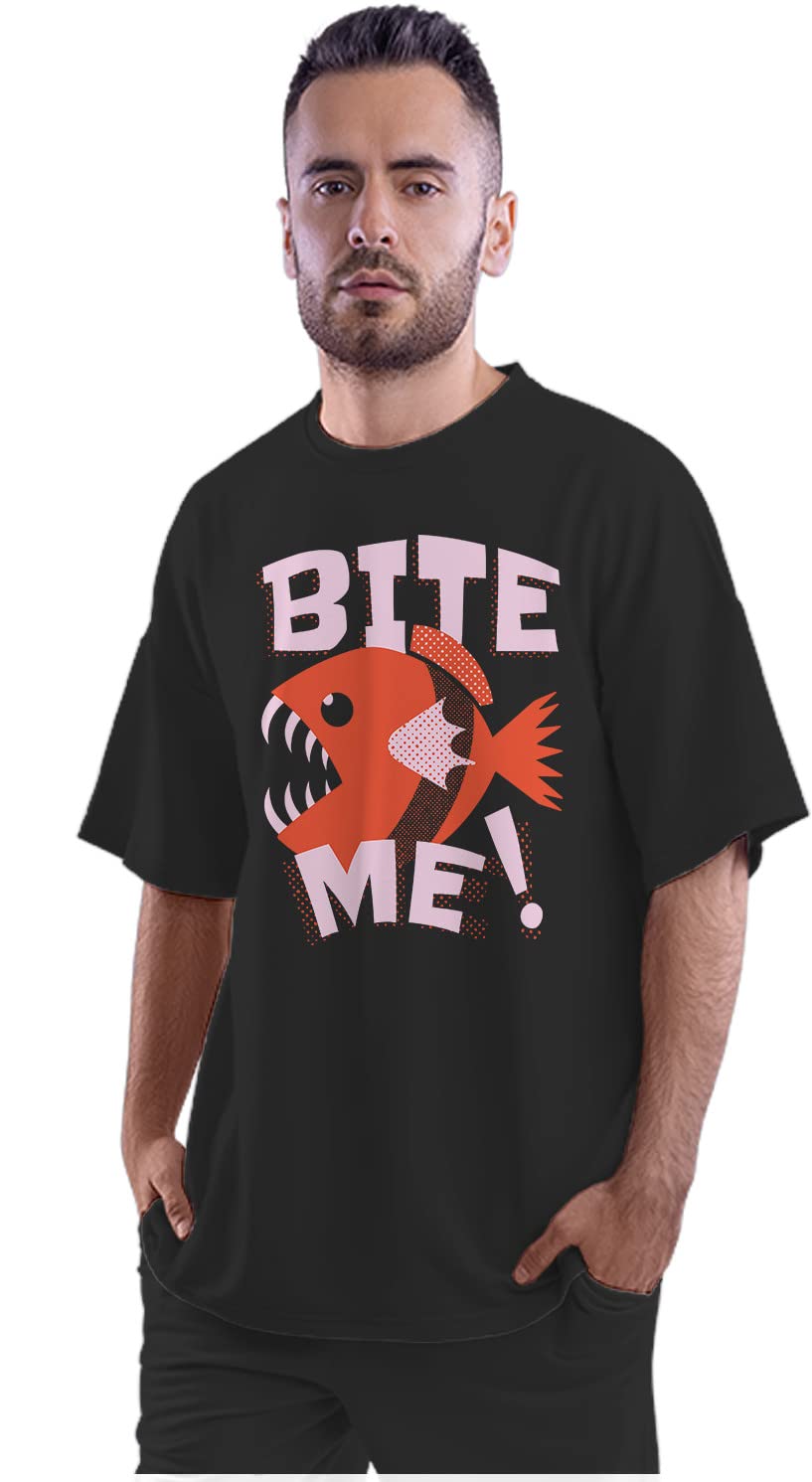 Oversized T-Shirt Cool Santa Dabbing Over Christmas Gifts Men's Women's Unise 100% Cotton Black; _CSDABOUNIQ-Black S Oversized_bz