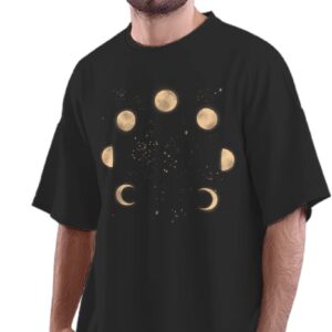 Oversized T-Shirt Cool Retro Giraffe with Sunglasses Men's Women's Unise 100% Cotton Black; _CRGWUUNQ-Black L Oversized_bz