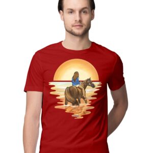 Tokyo Ghoul T-Shirt for Men from Anime and Manga Series Tokyo Ghoul 100% Cotton Round Neck Tshirt Melange Grey _TGHOULTEE--MGREY-L-MENR_bz