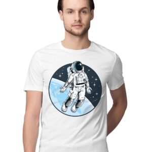 Oversized T-Shirt I'm Fine - Global Warming - Earth Men's Women's Unise 100% Cotton Baby Blue; _PT_2215