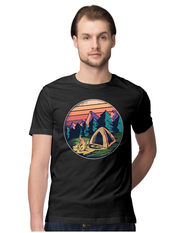 Rick and Morty Fear and Loathing in Las Vegas Mashup Graphic Printed 100% Men's Cotton Tshirt  Olive Green_RMFL--OGREEN-XXL-MENR_bz