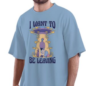 Oversized T-Shirt It's A Purrfect Day Men's Women's Unise 100% Cotton Baby Blue; _OPURUNQP-Baby Blue M Oversized_bz