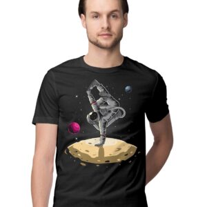 Rick and Morty Fear and Loathing in Las Vegas Mashup Graphic Printed 100% Men's Cotton Tshirt  Olive Green_PT_1116