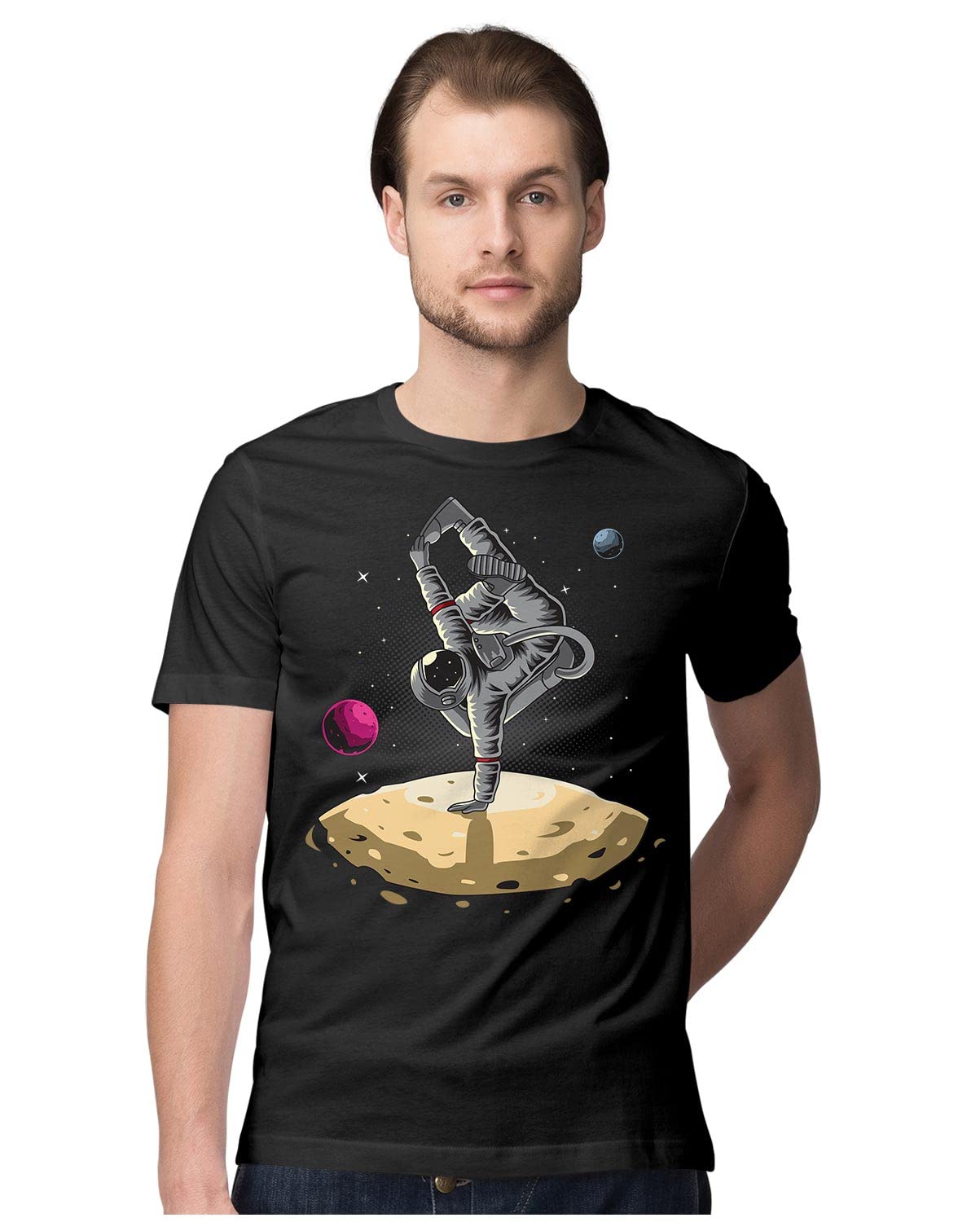Rick and Morty Fear and Loathing in Las Vegas Mashup Graphic Printed 100% Men's Cotton Tshirt Olive Green_PT_1116