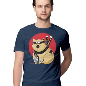 Rick and Morty Fear and Loathing in Las Vegas Mashup Graphic Printed 100% Men's Cotton Tshirt  Olive Green_RMFL--OGREEN-M-MENR_bz