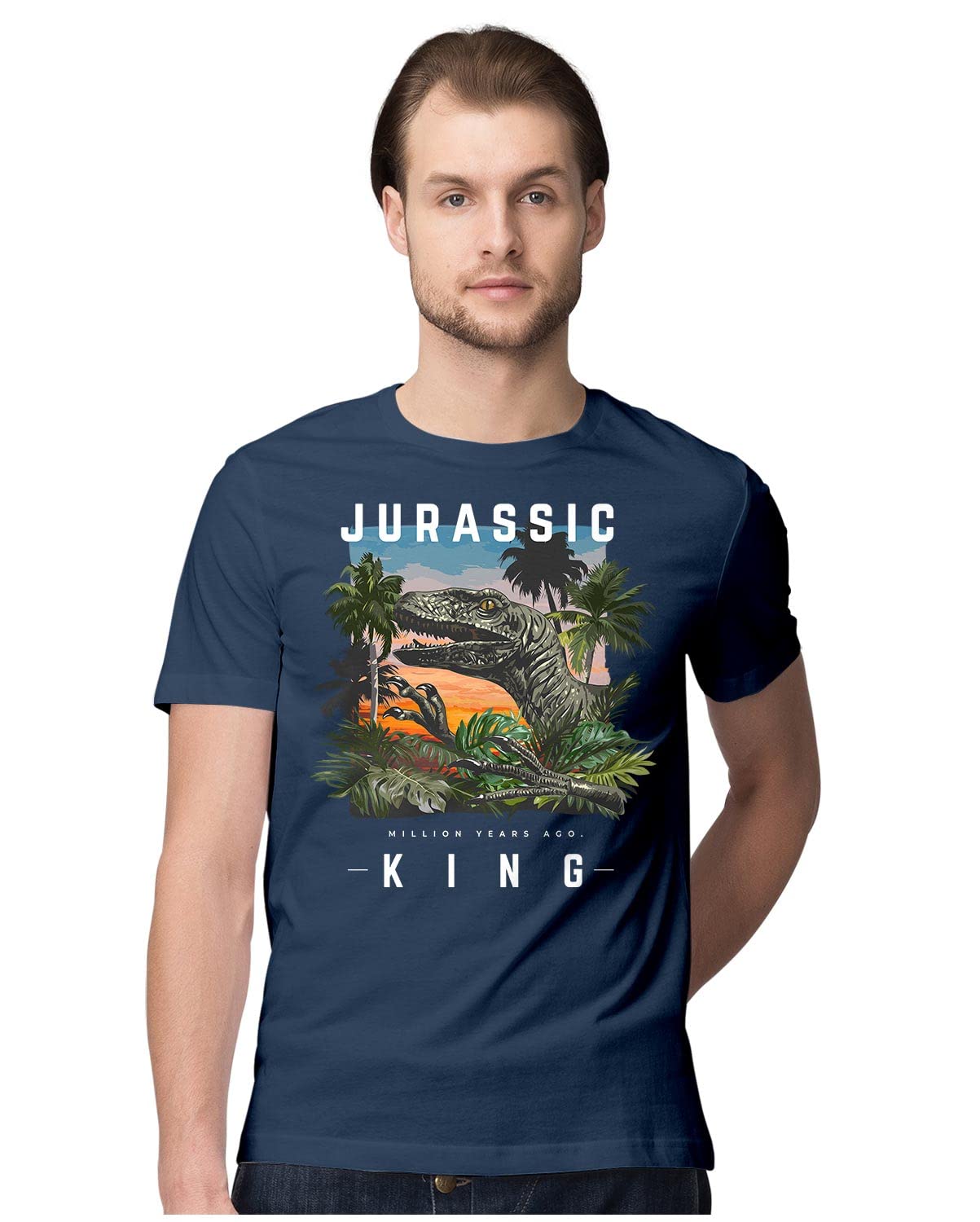 Rick Sanchez and Morty Smith Fear and Loathing in Las Vegas Mashup Graphic Printed 100% Men's Cotton Tshirt Olive Green, _RMFL--OGREEN-S-MENR_bz