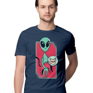 Plain Oversized T-Shirt Men's Women's Unise Fit 100% Cotton Baby Blue; _PT_1123