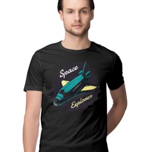 Oversized T-Shirt Make Some Noise - T-Re Dinosaur Men's Women's Unise 100% Cotton Black; _MSNUNQUNQ-Black M Oversized_bz