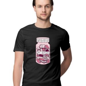 Oversized T-Shirt Knight Fighting Dragon Fantasy Men's Women's Unise 100% Cotton Black; _KNIGHTFDS2-Black S Oversized_bz