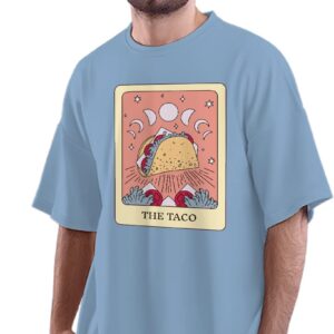 Rick Sanchez and Morty Smith Fear and Loathing in Las Vegas Mashup Graphic Printed 100% Men's Cotton Tshirt  Sky Blue_RMFL--SBLUE-L-MENR_bz