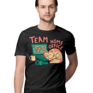 Rick Sanchez and Morty Smith Fear and Loathing in Las Vegas Mashup Graphic Printed 100% Men's Cotton Tshirt  Sky Blue_RMFL--SBLUE-S-MENR_bz