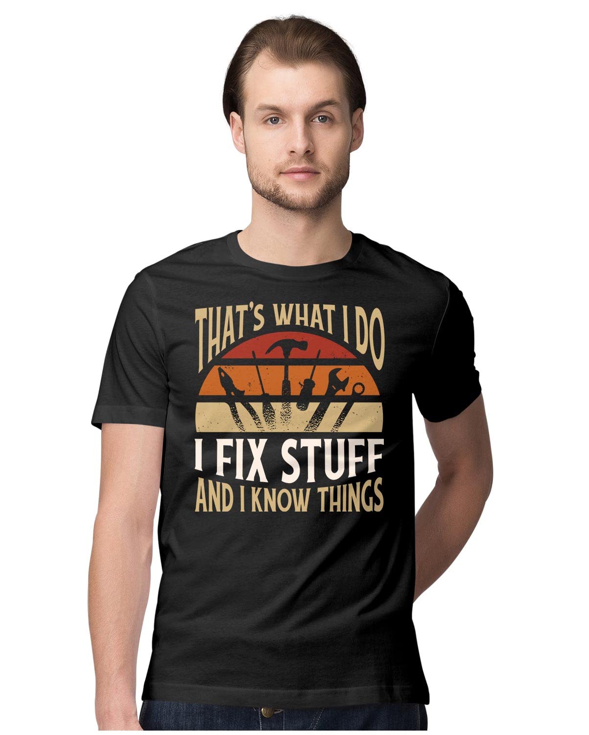 Rick Sanchez and Morty Smith Fear and Loathing in Las Vegas Mashup Graphic Printed 100% Men's Cotton Tshirt Sky Blue_RMFL--SBLUE-XXXL-MENR_bz