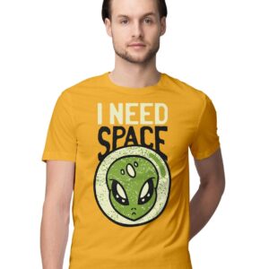 Oversized T-Shirt Astronaut & Whale Men's Women's Unise 100% Cotton White; _ASTROWUNQ-White M Oversized_bz