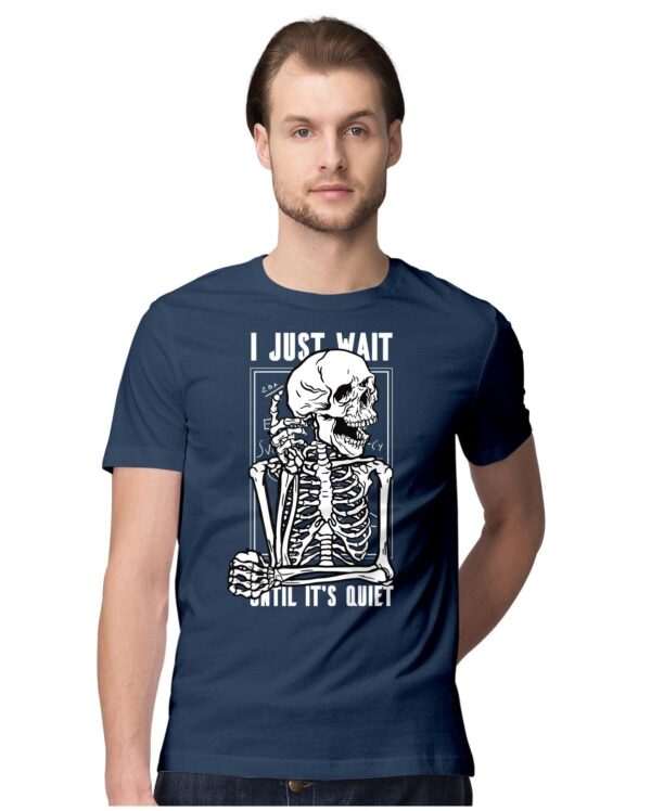 Oversized T-Shirt LITGITAUNQ Men's Women's Unise 100% Cotton Navy Blue; _LITGITAUNQ-Navy Blue XL Oversized_bz