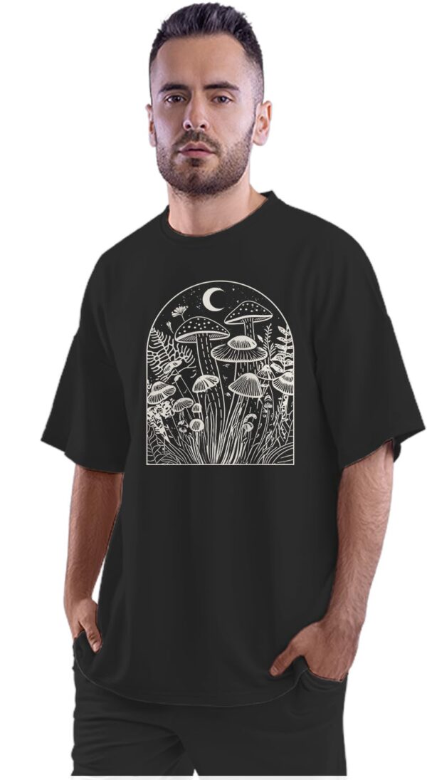 Oversized T-Shirt Tokyo Ghoul Men's Women's Unise 100% Cotton Black; _PT_1214