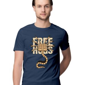 Oversized T-Shirt Doh - Homer Simpson Men's Women's Unise 100% Cotton Navy Blue; _PT_1256