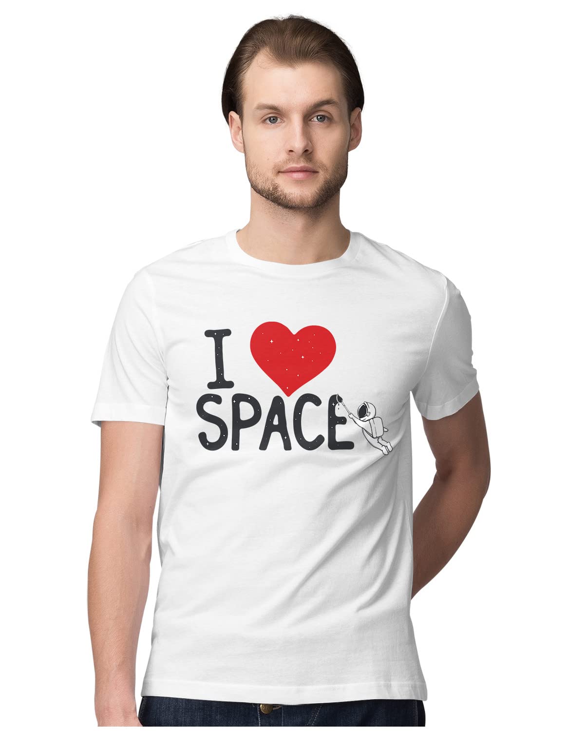 One Punch Man Anime and Manga Saitama Graphic T-Shirt for Men 100% Cotton Round Neck Tshirt Black _OPM--BLACK-XXXL-MENR_bz
