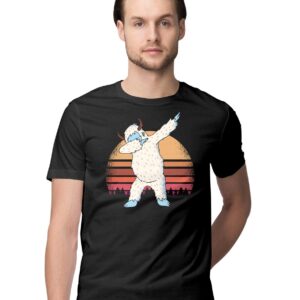 Oversized T-Shirt Sloth Hugging Beer Men's Women's Unise 100% Cotton Black; _LSTHUGUNG-Black S Oversized_bz