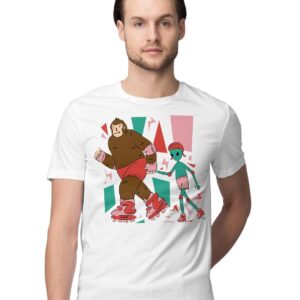 Oversized T-Shirt Stressed Cat - Dark Humour Men's Women's Unise 100% Cotton White; _SCDRUNQQ-White L Oversized_bz