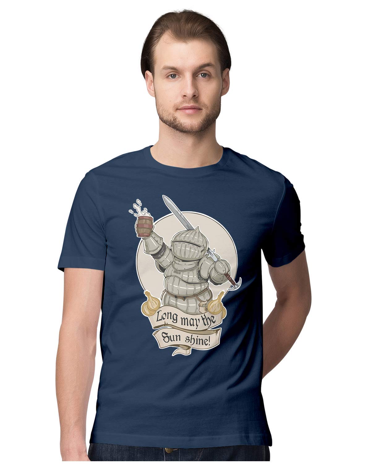 Oversized T-Shirt Three Headed Mythical Dragon Men's Women's Unise 100% Cotton Baby Blue; _HSEDRGUNQ-Baby Blue S Oversized_bz