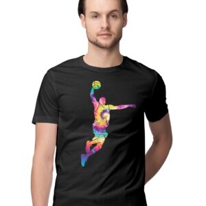 Oversized T-Shirt Tennis Sport Player Evolution Men's Women's Unise 100% Cotton Black; _TENISPEVON2-Black S Oversized_bz