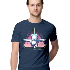Oversized T-Shirt Love is Growth - Blooming Flowers Men's Women's Unise 100% Cotton Iris Lavender; _LIGROWUNQ-Iris Lavender S Oversized_bz