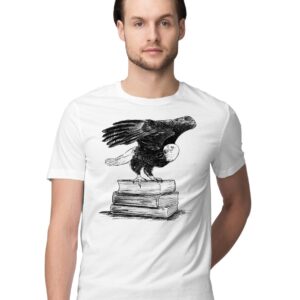 Oversized T-Shirt Tropical Tiger Men's Women's Unise 100% Cotton Navy Blue; _TROPTIUNQ-Navy Blue M Oversized_bz