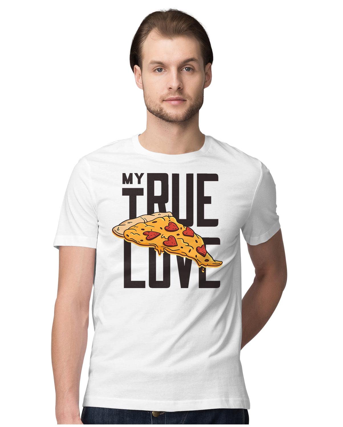 Oversized T-Shirt Tropical Tiger Men's Women's Unise 100% Cotton Navy Blue; _TROPTIUNQ-Navy Blue 2XL Oversized_bz