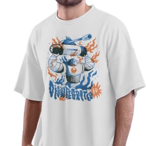 Oversized T-Shirt Love & Gratitude Men's Women's Unise 100% Cotton Baby Blue; _LVEGRTXUNQ-Baby Blue 2XL Oversized_bz