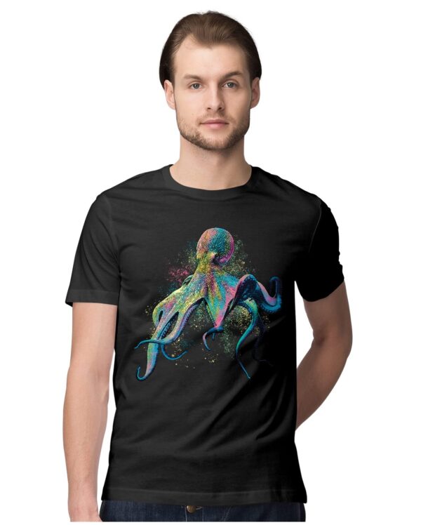 Oversized T-Shirt Great Wave Coffee Cup Men's Women's Unise 100% Cotton Black; _GRWVCUNQ-Black 2XL Oversized_bz
